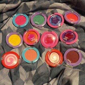 Wet n Wild Colorful Eyeshadow and Lip Gloss and Blush Singles Collection